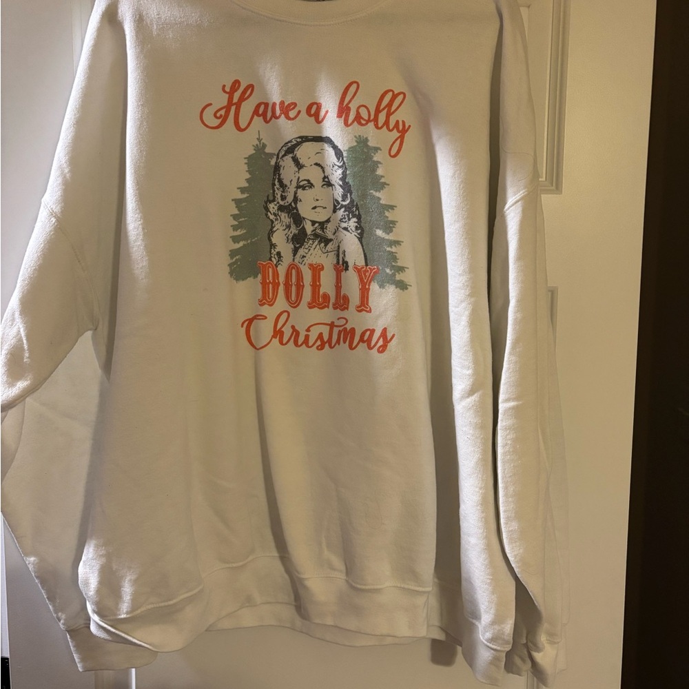 Holly Dolly Christmas Sweatshirt
